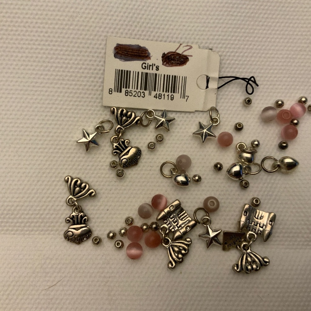 B7/ Beads for Cookie Lee Bracelet 48119  - Girls Princess